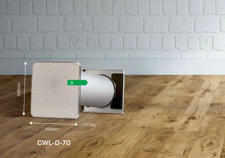 Wolf CWL-D-70 белая с преднагревателем