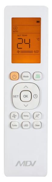 Mdv Aurora Design MDSA-07HRN8/MDOA-07HN8 Silver