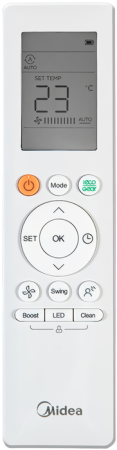 Midea MCBU-09HRFN8/MOX230-09HFN8-Q(GA)