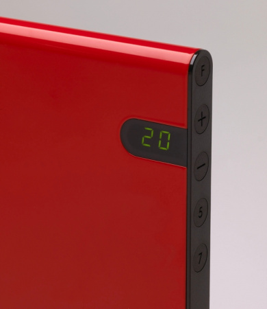 Glamox H30 370мм/800Вт/IP20 красный